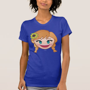 Frozen Emoji Anna T-Shirt