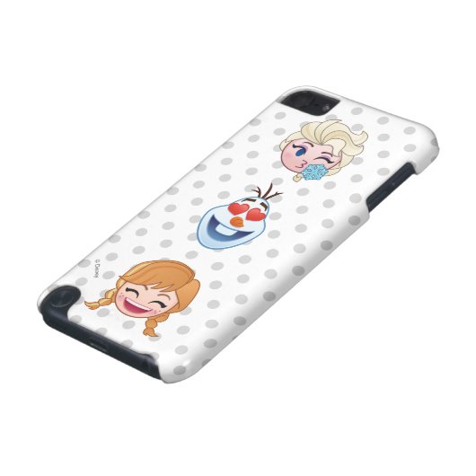 Frozen Emoji | Elsa, Anna & Olaf iPod Touch (5th Generation) Case (Bottom)