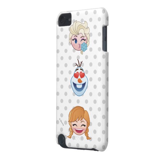 Frozen Emoji | Elsa, Anna & Olaf iPod Touch (5th Generation) Case (Back Left)