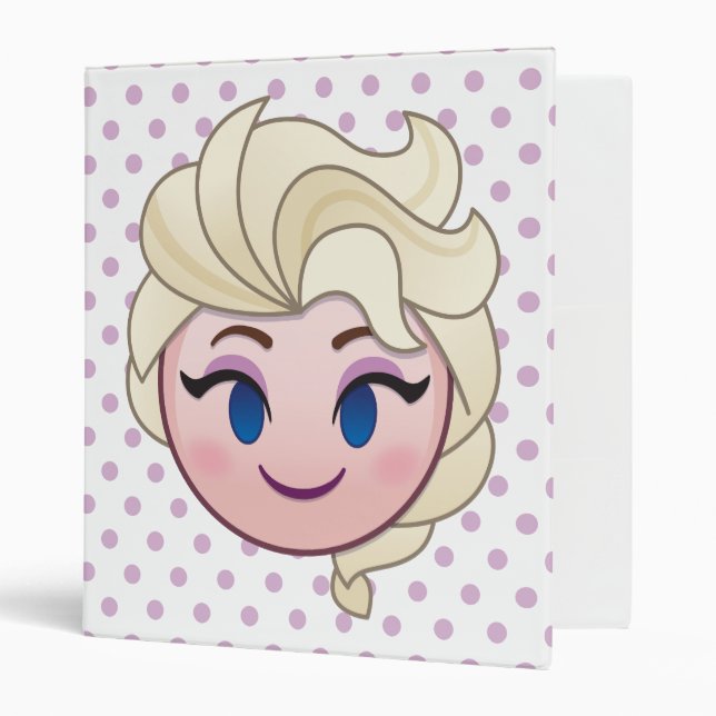 Frozen Emoji | Elsa Binder (Front/Inside)