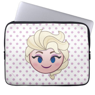 Frozen Emoji Elsa Laptop Sleeve