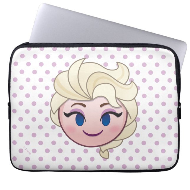 Frozen Emoji | Elsa Laptop Sleeve (Front)