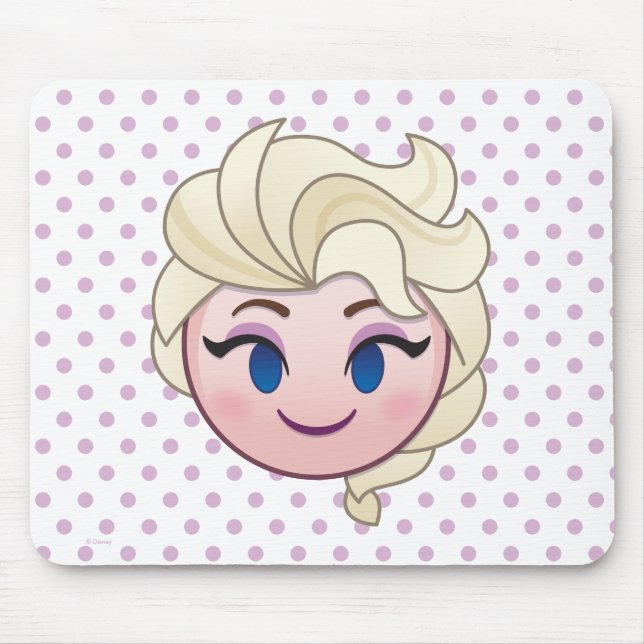 Frozen Emoji | Elsa Mouse Pad (Front)