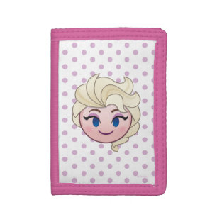 Frozen Emoji Elsa Tri-fold Wallet