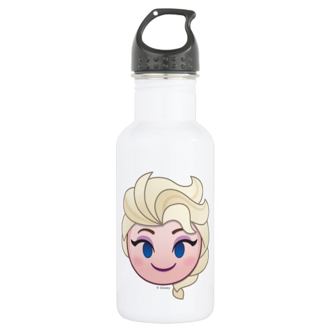 Frozen Emoji | Elsa Water Bottle (Front)