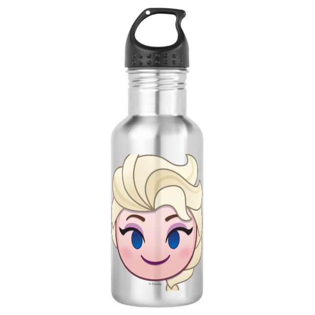 Frozen Emoji | Elsa Water Bottle (Front)