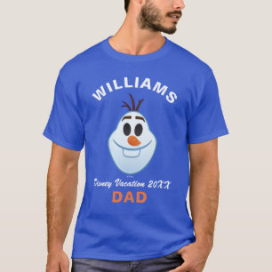 Frozen Emoji   Olaf - Family Vacation & Year T-Shirt