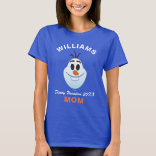 Frozen Emoji Olaf - Family Vacation & Year T-Shirt