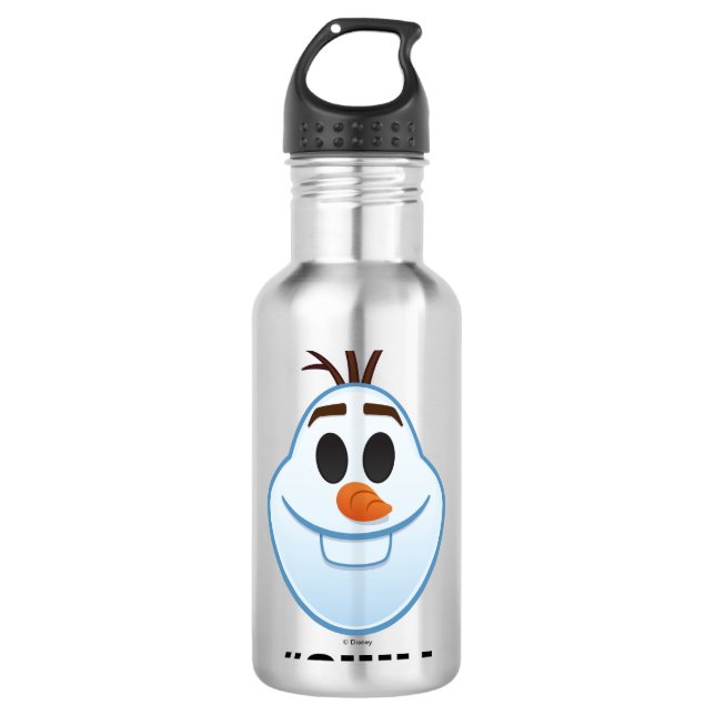 Frozen Emoji | Olaf Water Bottle (Front)