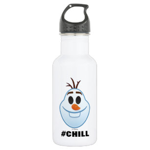 Frozen Emoji Olaf Water Bottle