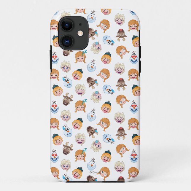 Frozen Emoji Pattern Case-Mate iPhone Case (Back)