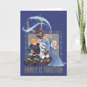 Frozen Family is Tradition Holiday Card