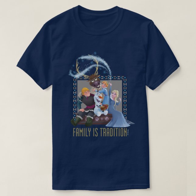 Frozen | Family is Tradition T-Shirt (Design Front)