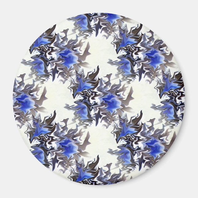 Frozen Flowers....... Magnet (Front)