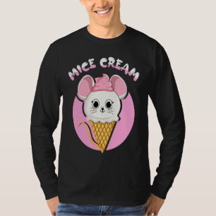 Frozen Food Mouse  Foodie Mice Cream T-Shirt