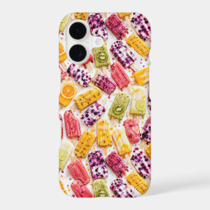 Frozen Fruit Popsicles Abstract iPhone 17 Case