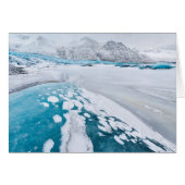 Frozen glacier ice, Iceland (Front Horizontal)