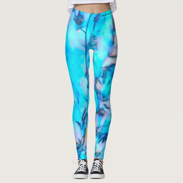 "frozen glow" leggings (Front)