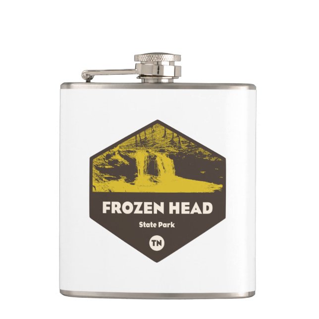 Frozen Head State Park Tennessee Flask (Front)
