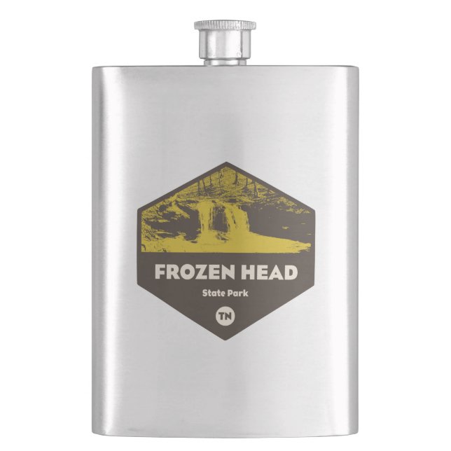 Frozen Head State Park Tennessee Flask (Front)