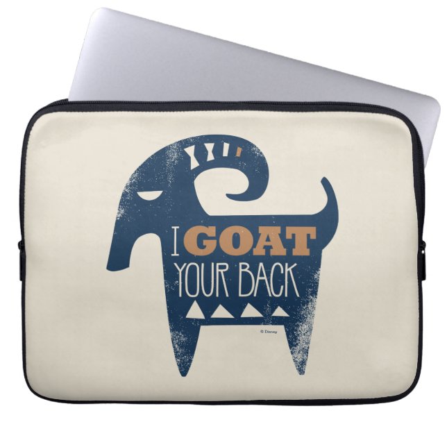 Frozen | I Goat Your Back Laptop Sleeve (Front)