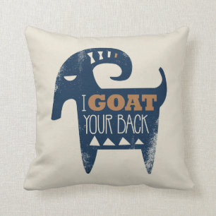 Frozen I Goat Your Back Throw Pillow