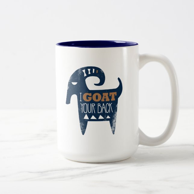 Frozen | I Goat Your Back Two-Tone Coffee Mug (Right)