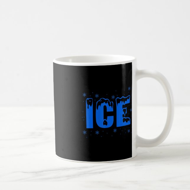 Frozen Ice Bag Fun Halloween Costume  Coffee Mug (Right)