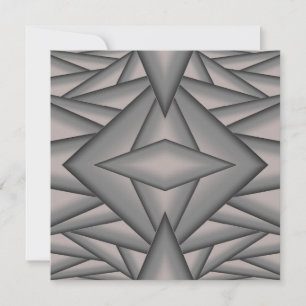 Frozen In Time Abstract Art Note Card