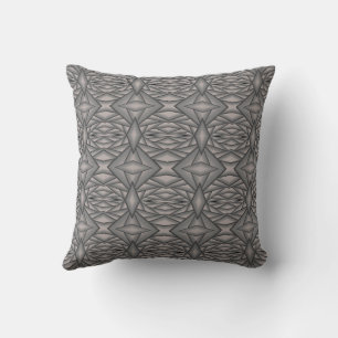 Frozen In Time Abstract Art Throw Pillow