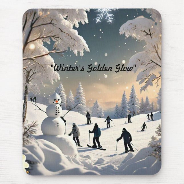 "Frozen in Time" Mouse Pad (Front)