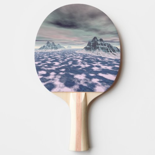 Frozen in Time Ping Pong Paddle