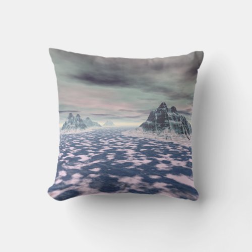 Frozen in Time Throw Pillow
