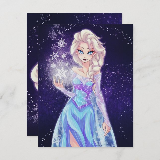 Frozen Invitation (Front/Back)