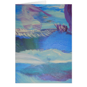 frozen lake cards