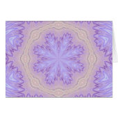 Frozen Lavender Abstract (Front Horizontal)