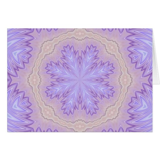 Frozen Lavender Abstract (Front Horizontal)