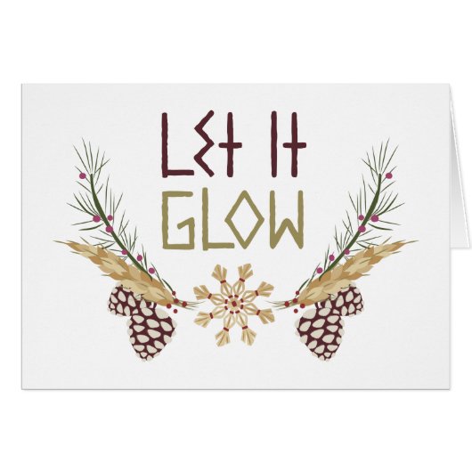 Frozen | Let it Glow Cards (Front Horizontal)