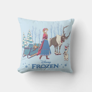 Frozen Listen to your Heart Throw Pillow