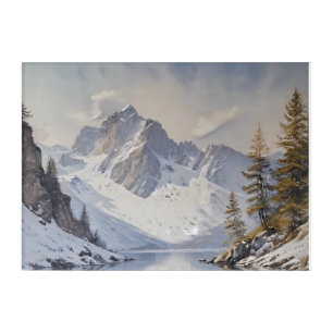 "Frozen Majesty" Acrylic Print