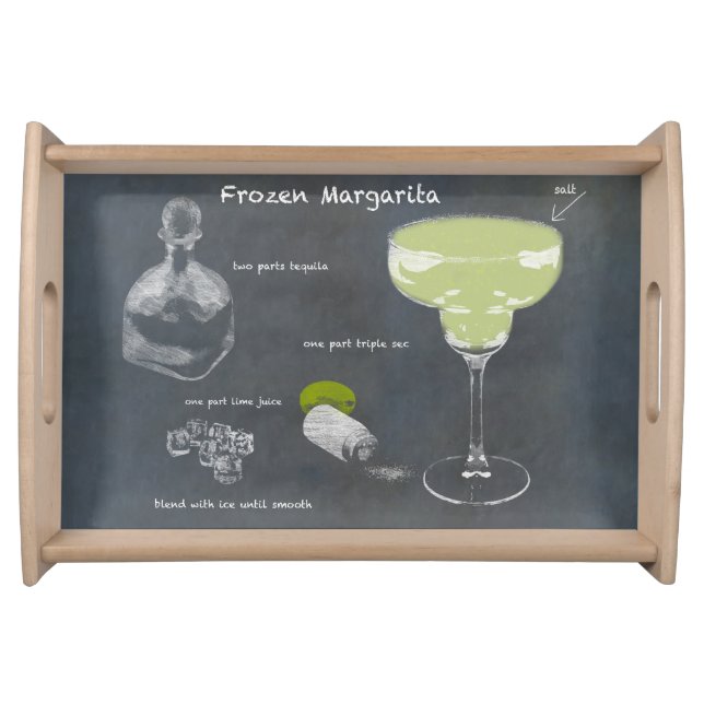 Frozen Margarita Serving Tray (Front)