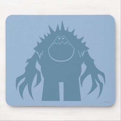 Frozen | Marshmallow Silhouette Mouse Pad
