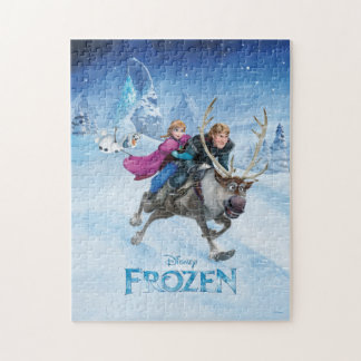 Frozen Movie Poster Art Jigsaw Puzzle