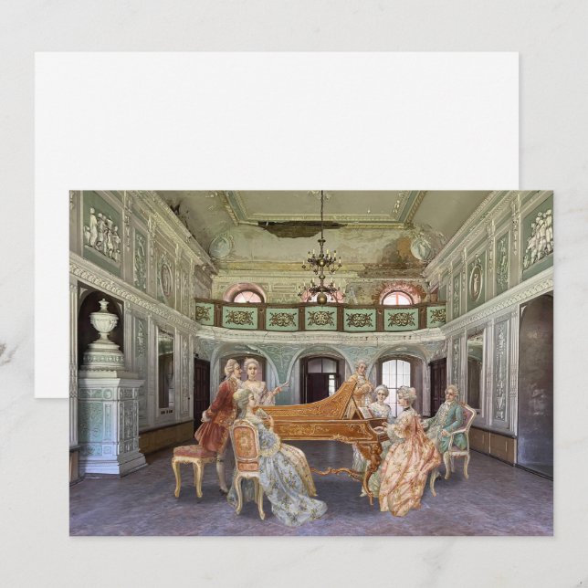 Frozen Music Holiday Card (Front/Back)