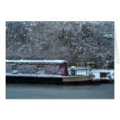 Frozen Narrowboat (Front Horizontal)