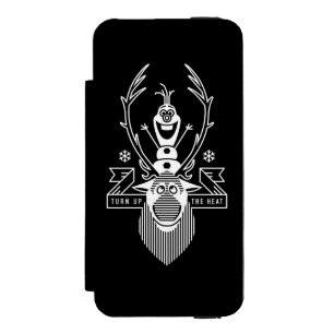 Frozen   Olaf and Sven Wallet Case For iPhone SE/5/5s