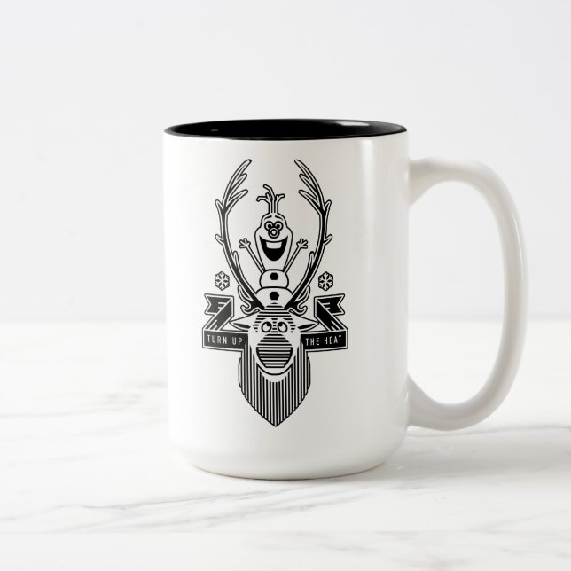 Frozen | Olaf and Sven Two-Tone Coffee Mug (Right)