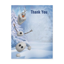 Frozen Olaf | In Pieces Thank You Note Card