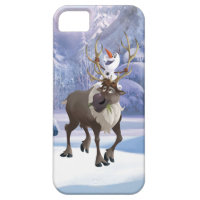 Frozen | Olaf sitting on Sven iPhone SE/5/5s Case