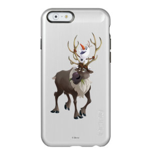 Frozen   Olaf sitting on Sven Incipio Feather Shine iPhone 6 Case